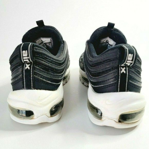 Nike Air Max 97 Men's Shoes Size 6 Triple Black Lace Up Sneakers 921826-001 - Picture 5 of 12